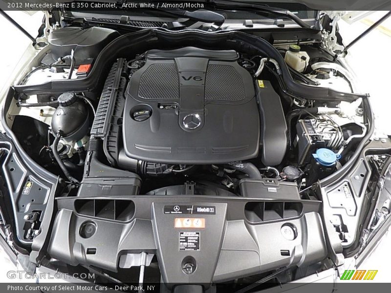 Arctic White / Almond/Mocha 2012 Mercedes-Benz E 350 Cabriolet