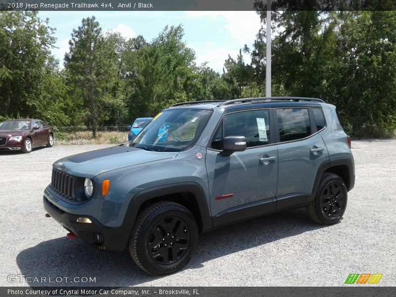 Anvil / Black 2018 Jeep Renegade Trailhawk 4x4