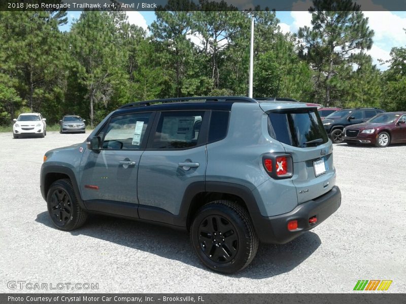 Anvil / Black 2018 Jeep Renegade Trailhawk 4x4