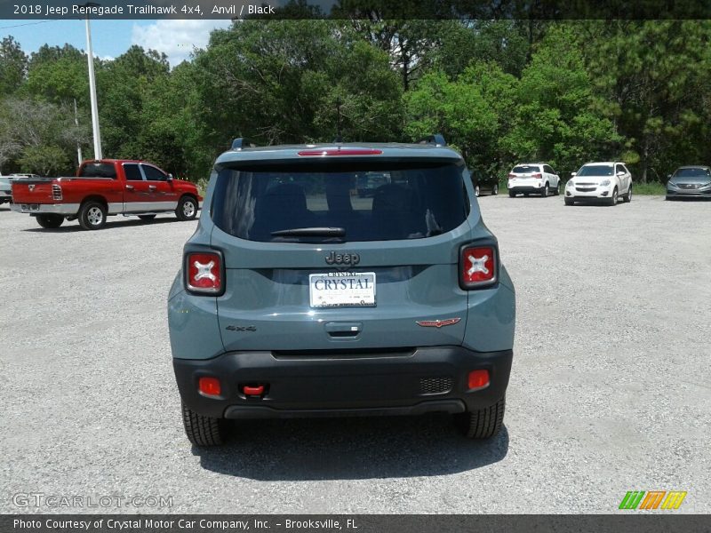 Anvil / Black 2018 Jeep Renegade Trailhawk 4x4