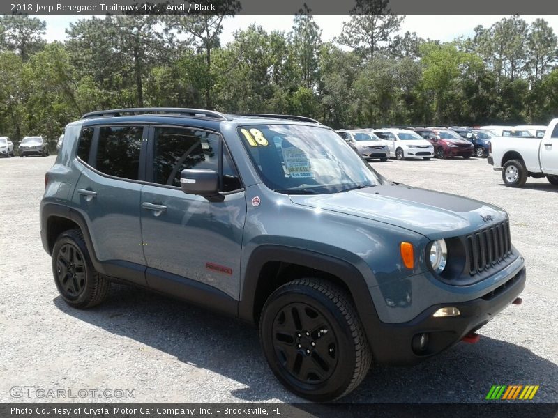 Anvil / Black 2018 Jeep Renegade Trailhawk 4x4