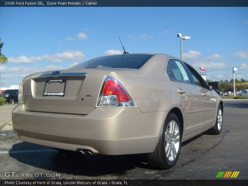 Dune Pearl Metallic / Camel 2008 Ford Fusion SEL