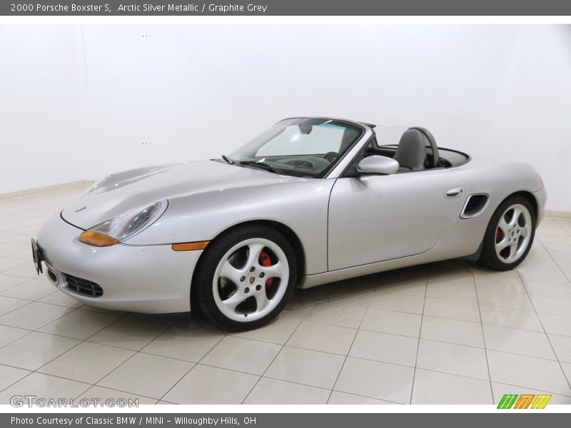 Arctic Silver Metallic / Graphite Grey 2000 Porsche Boxster S