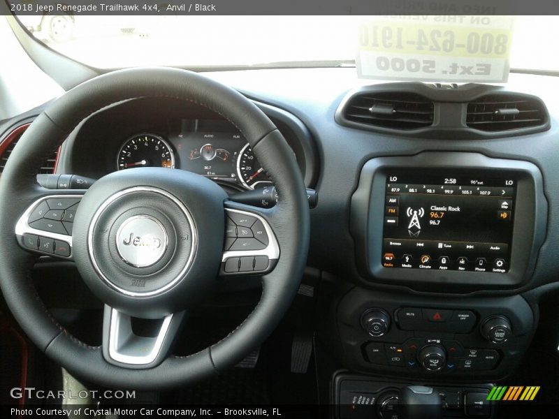 Anvil / Black 2018 Jeep Renegade Trailhawk 4x4