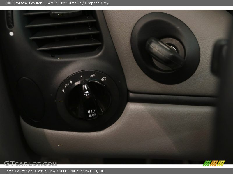 Arctic Silver Metallic / Graphite Grey 2000 Porsche Boxster S