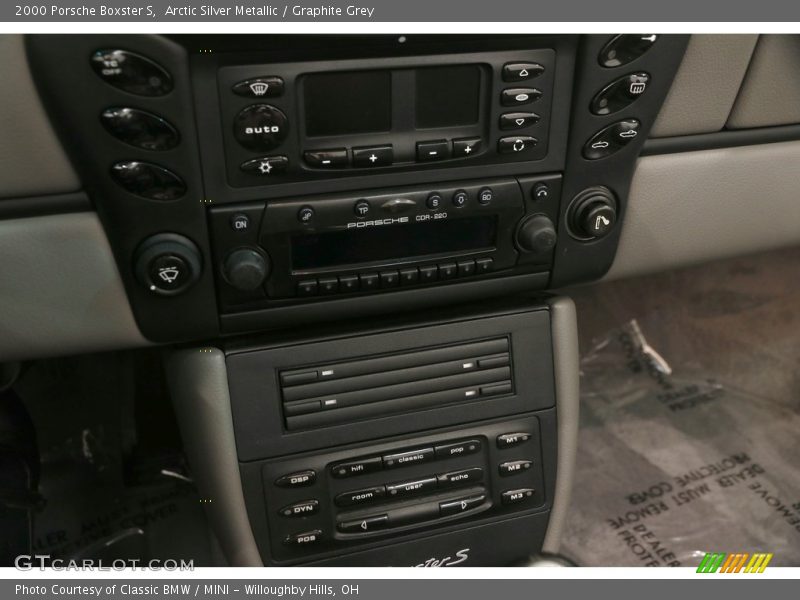 Arctic Silver Metallic / Graphite Grey 2000 Porsche Boxster S