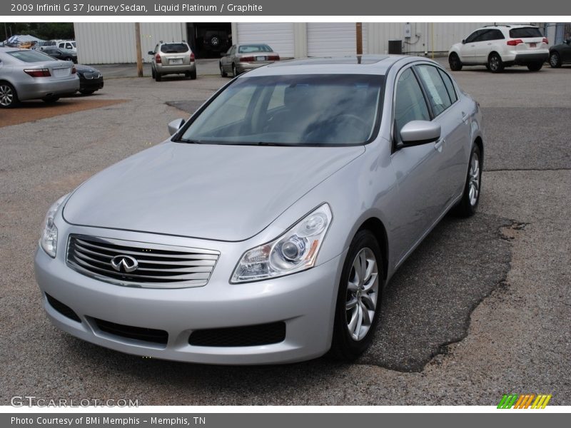 Liquid Platinum / Graphite 2009 Infiniti G 37 Journey Sedan