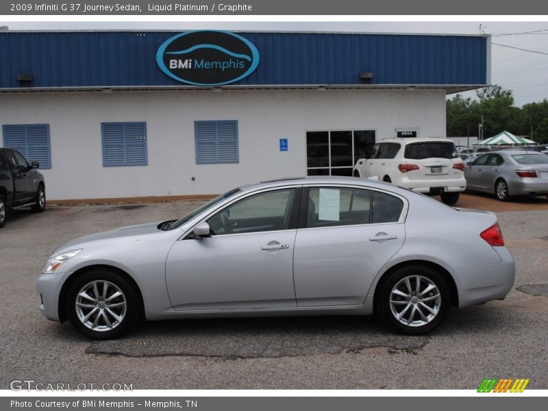 Liquid Platinum / Graphite 2009 Infiniti G 37 Journey Sedan