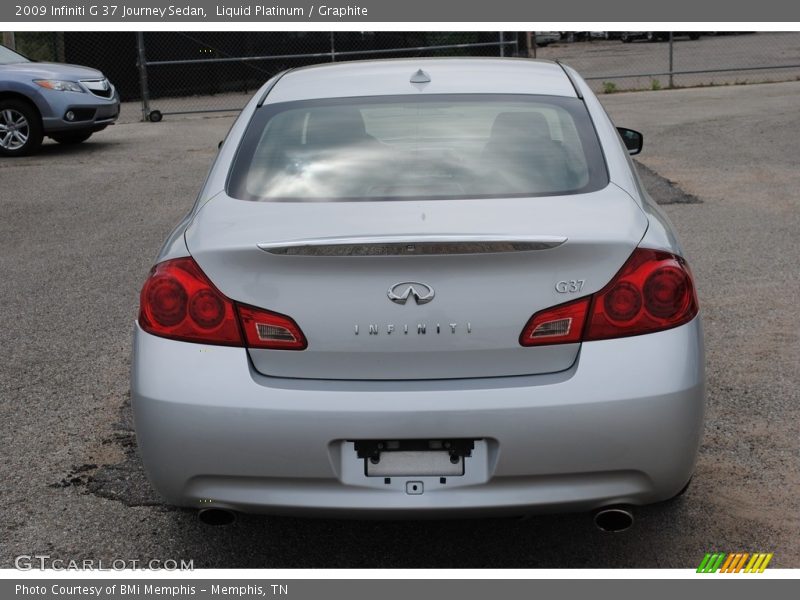 Liquid Platinum / Graphite 2009 Infiniti G 37 Journey Sedan