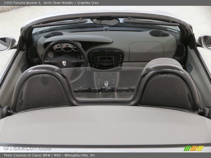 Arctic Silver Metallic / Graphite Grey 2000 Porsche Boxster S