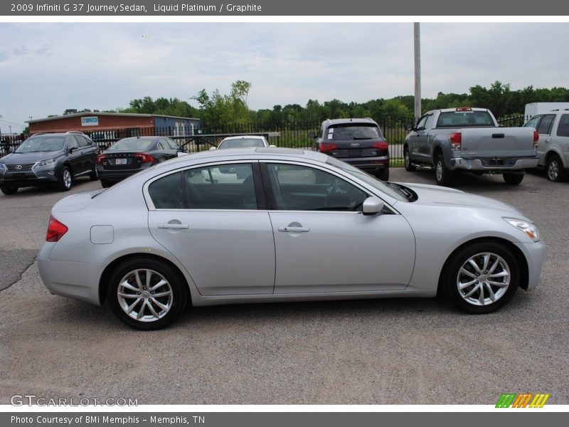 Liquid Platinum / Graphite 2009 Infiniti G 37 Journey Sedan