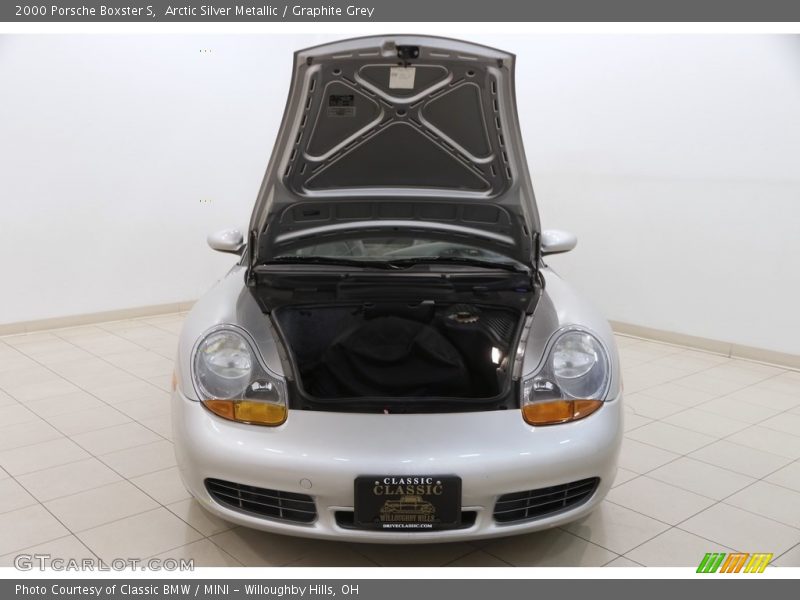 Arctic Silver Metallic / Graphite Grey 2000 Porsche Boxster S