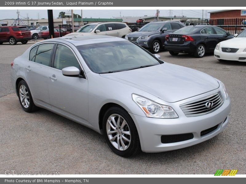 Liquid Platinum / Graphite 2009 Infiniti G 37 Journey Sedan