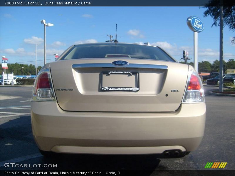 Dune Pearl Metallic / Camel 2008 Ford Fusion SEL