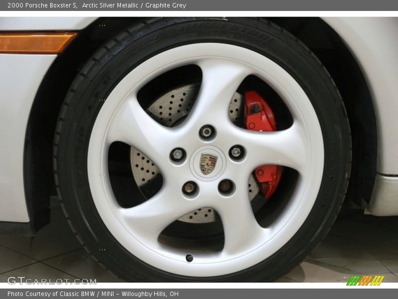 Arctic Silver Metallic / Graphite Grey 2000 Porsche Boxster S