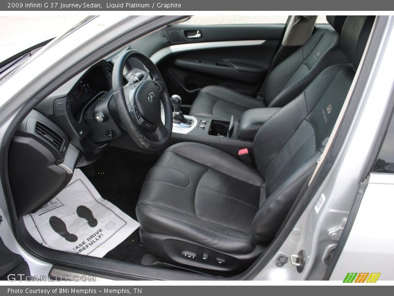 Liquid Platinum / Graphite 2009 Infiniti G 37 Journey Sedan