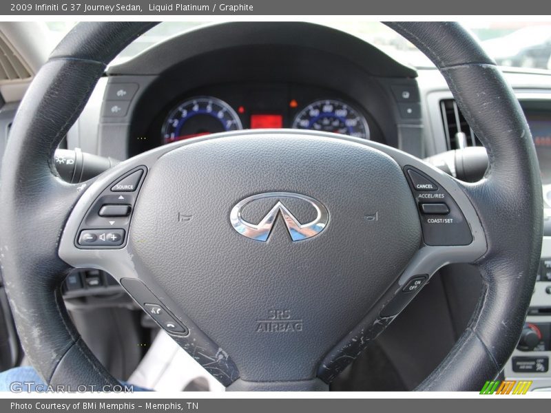 Liquid Platinum / Graphite 2009 Infiniti G 37 Journey Sedan