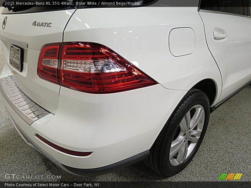 Polar White / Almond Beige/Mocha 2015 Mercedes-Benz ML 350 4Matic