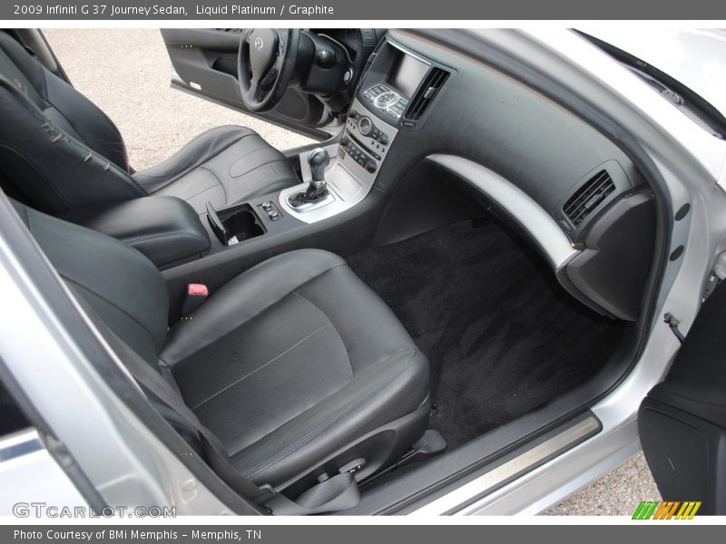 Liquid Platinum / Graphite 2009 Infiniti G 37 Journey Sedan