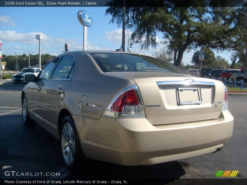 Dune Pearl Metallic / Camel 2008 Ford Fusion SEL