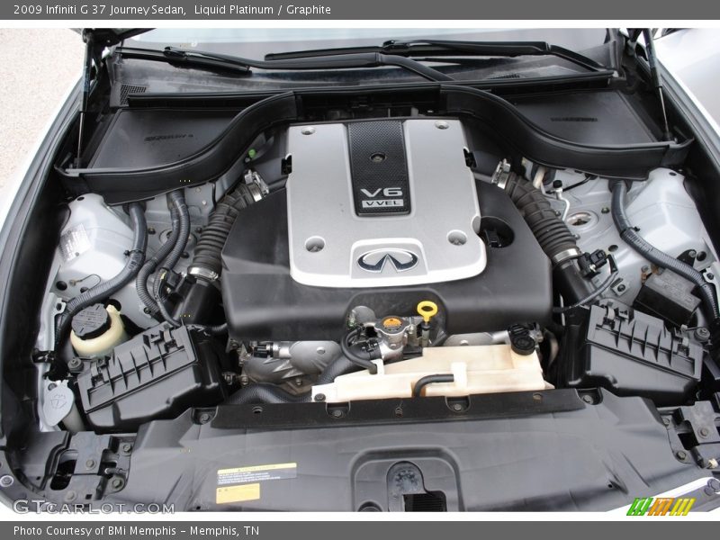 Liquid Platinum / Graphite 2009 Infiniti G 37 Journey Sedan