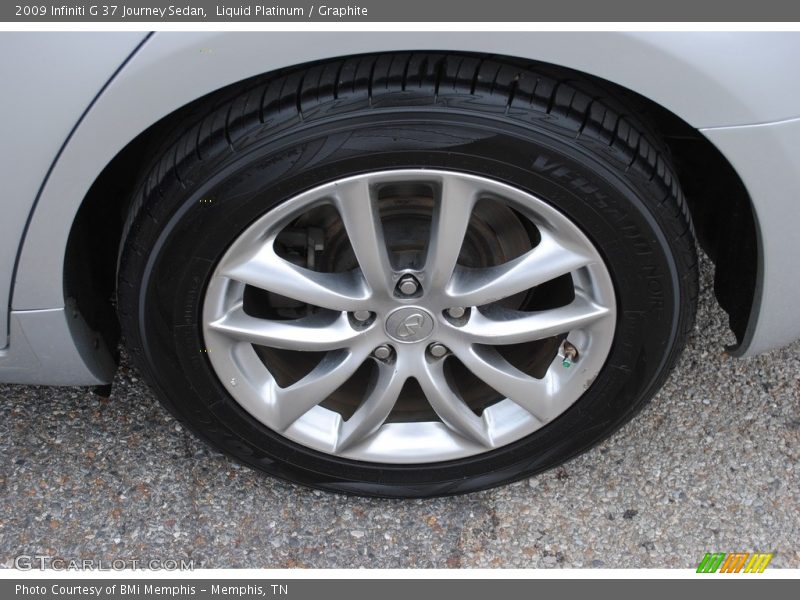 Liquid Platinum / Graphite 2009 Infiniti G 37 Journey Sedan