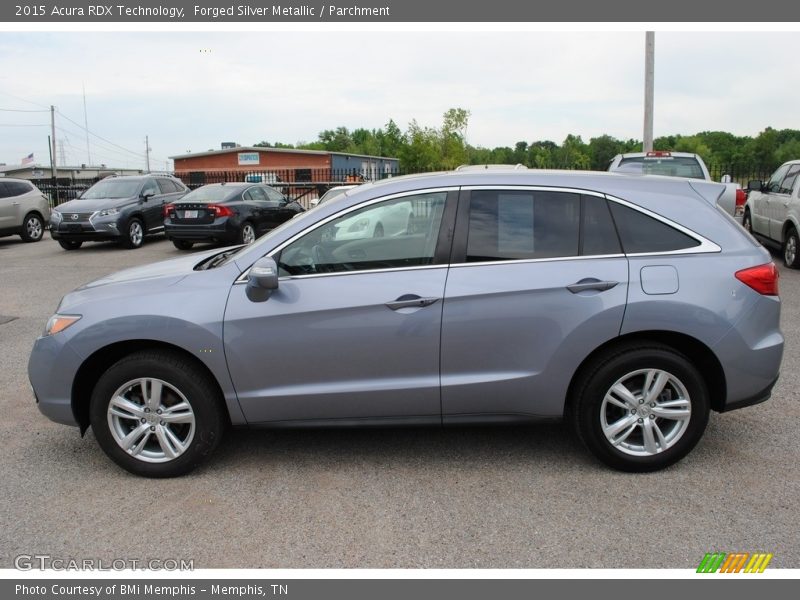 Forged Silver Metallic / Parchment 2015 Acura RDX Technology