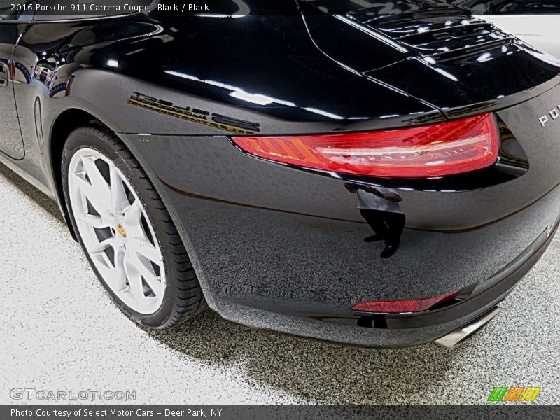 Black / Black 2016 Porsche 911 Carrera Coupe