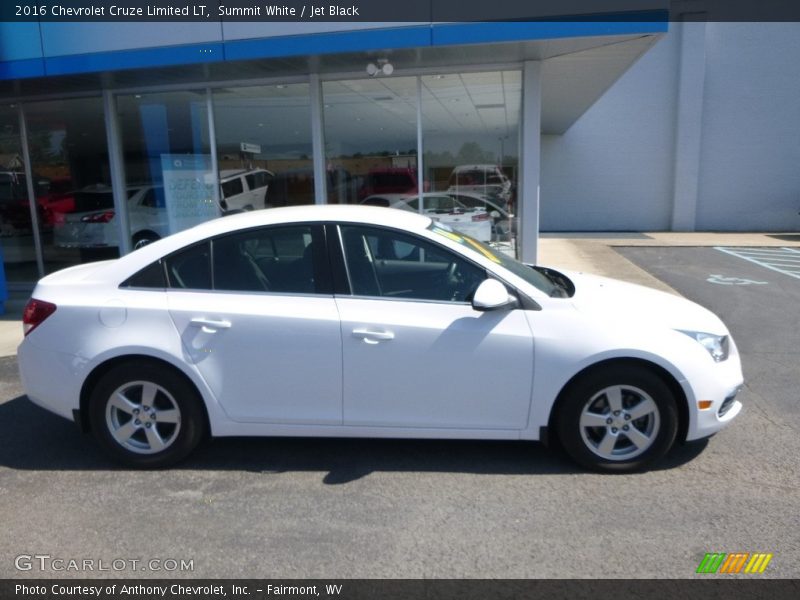 Summit White / Jet Black 2016 Chevrolet Cruze Limited LT