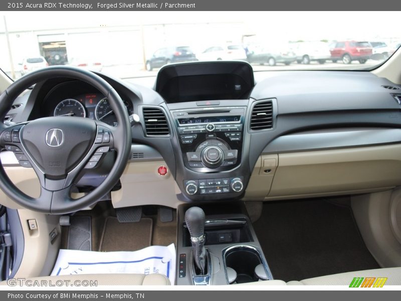 Forged Silver Metallic / Parchment 2015 Acura RDX Technology