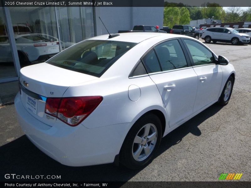 Summit White / Jet Black 2016 Chevrolet Cruze Limited LT