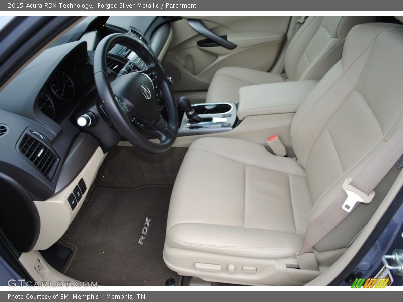 Forged Silver Metallic / Parchment 2015 Acura RDX Technology