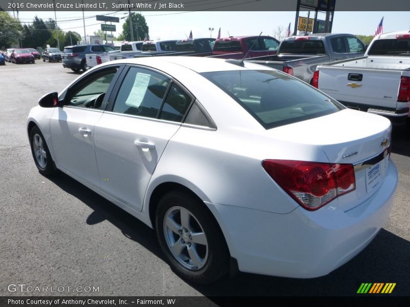 Summit White / Jet Black 2016 Chevrolet Cruze Limited LT
