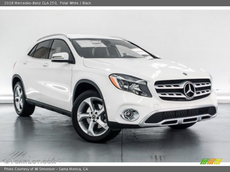 Polar White / Black 2018 Mercedes-Benz GLA 250