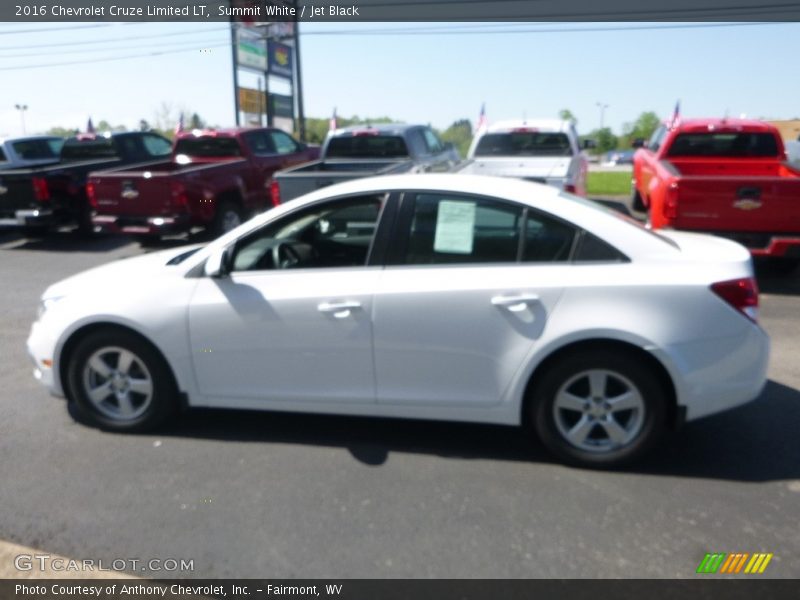 Summit White / Jet Black 2016 Chevrolet Cruze Limited LT
