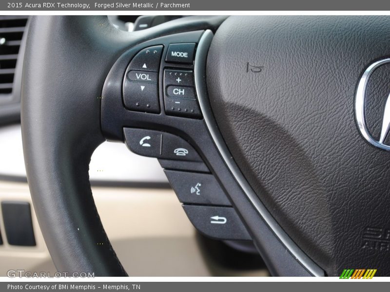 Forged Silver Metallic / Parchment 2015 Acura RDX Technology