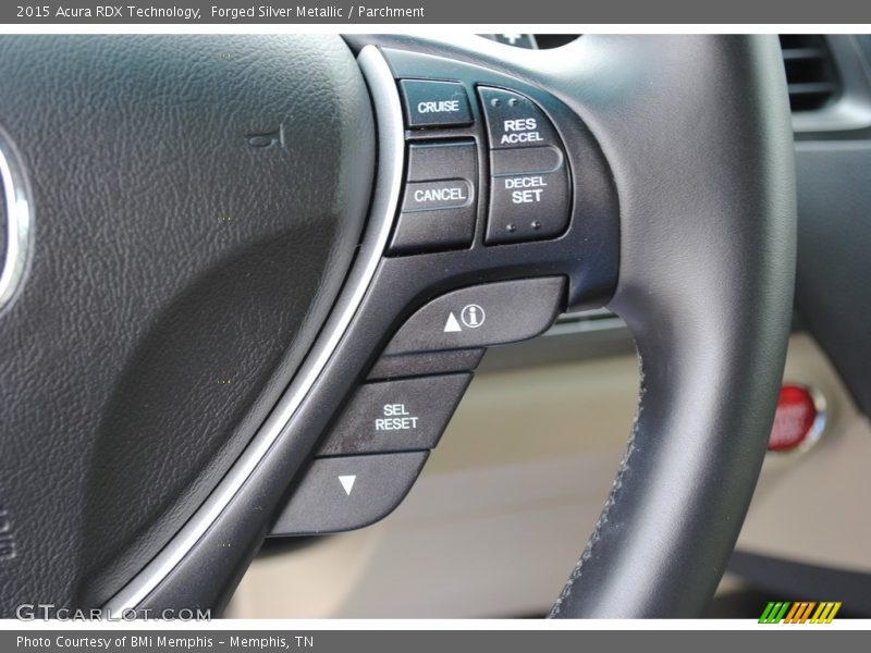 Forged Silver Metallic / Parchment 2015 Acura RDX Technology