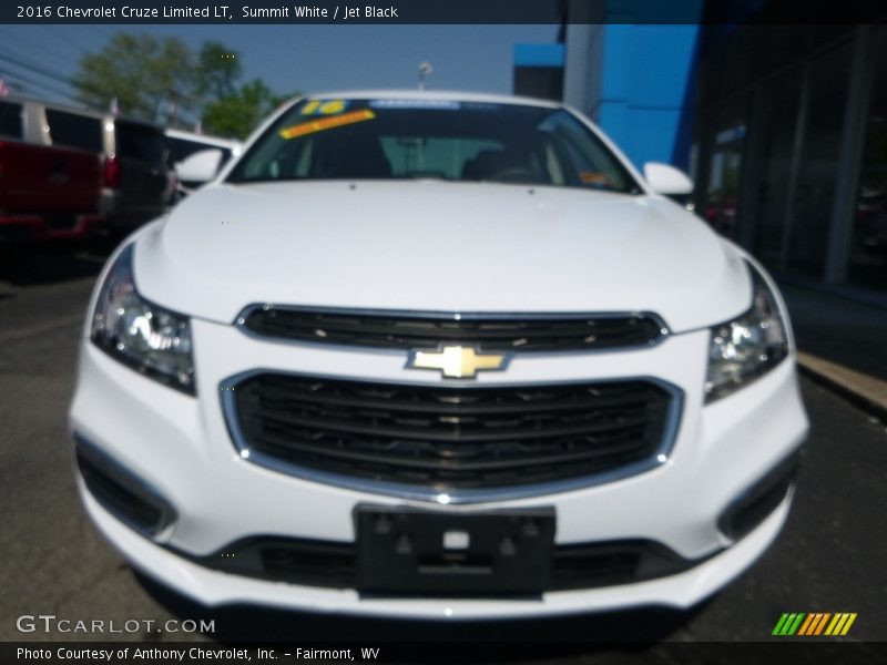 Summit White / Jet Black 2016 Chevrolet Cruze Limited LT
