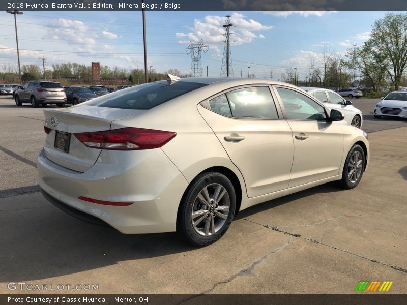 Mineral Beige / Beige 2018 Hyundai Elantra Value Edition