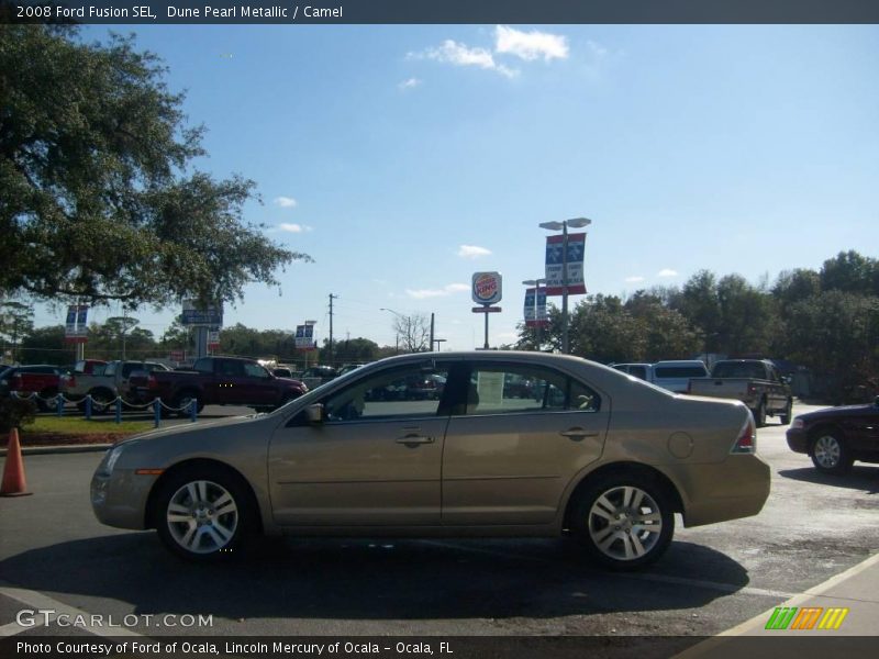 Dune Pearl Metallic / Camel 2008 Ford Fusion SEL