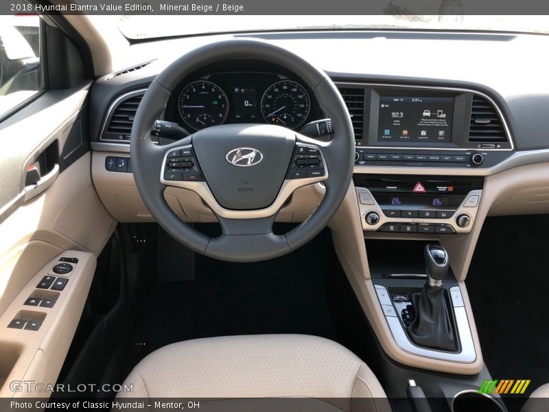 Mineral Beige / Beige 2018 Hyundai Elantra Value Edition