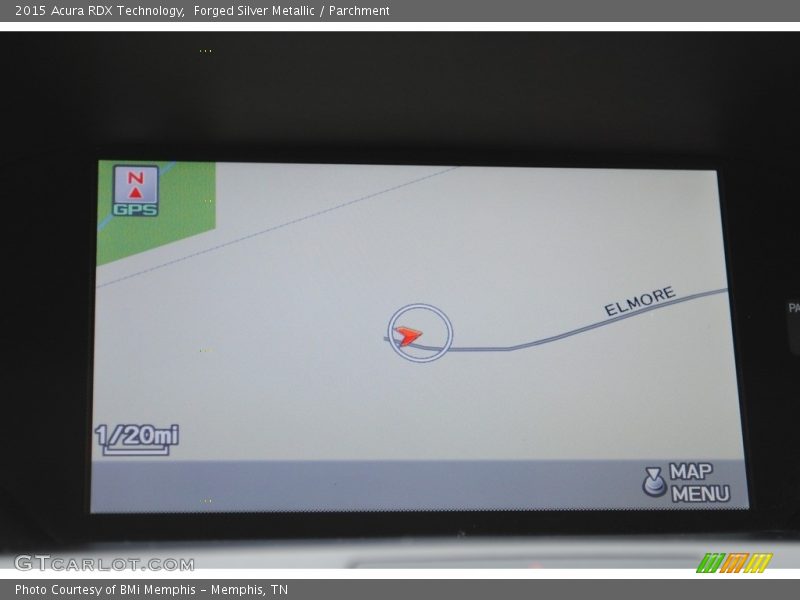 Forged Silver Metallic / Parchment 2015 Acura RDX Technology