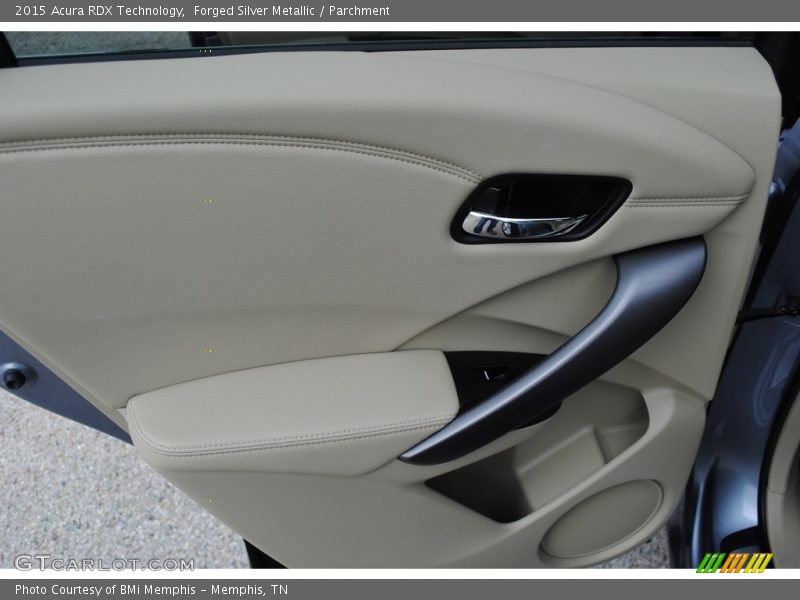 Forged Silver Metallic / Parchment 2015 Acura RDX Technology