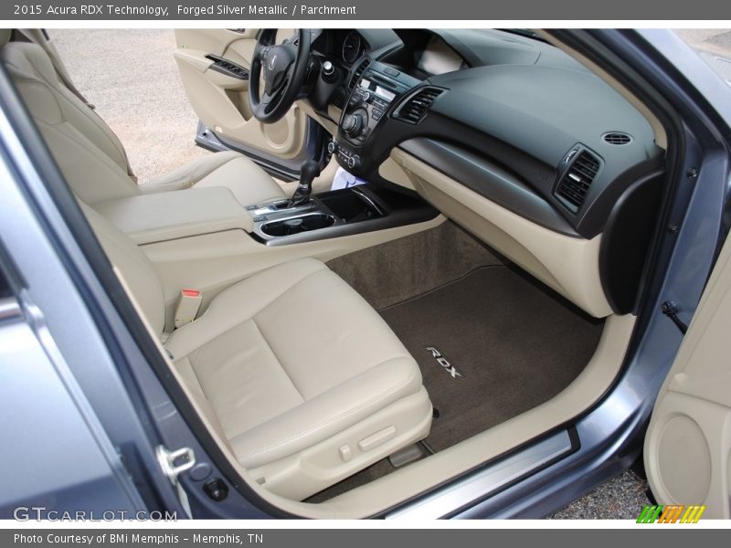 Forged Silver Metallic / Parchment 2015 Acura RDX Technology