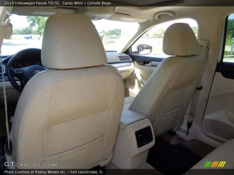 Candy White / Cornsilk Beige 2014 Volkswagen Passat TDI SE