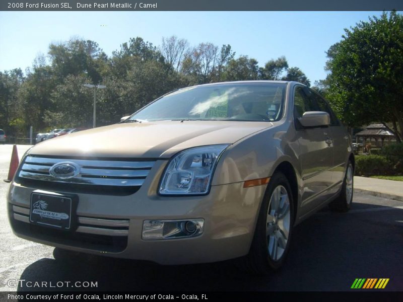 Dune Pearl Metallic / Camel 2008 Ford Fusion SEL