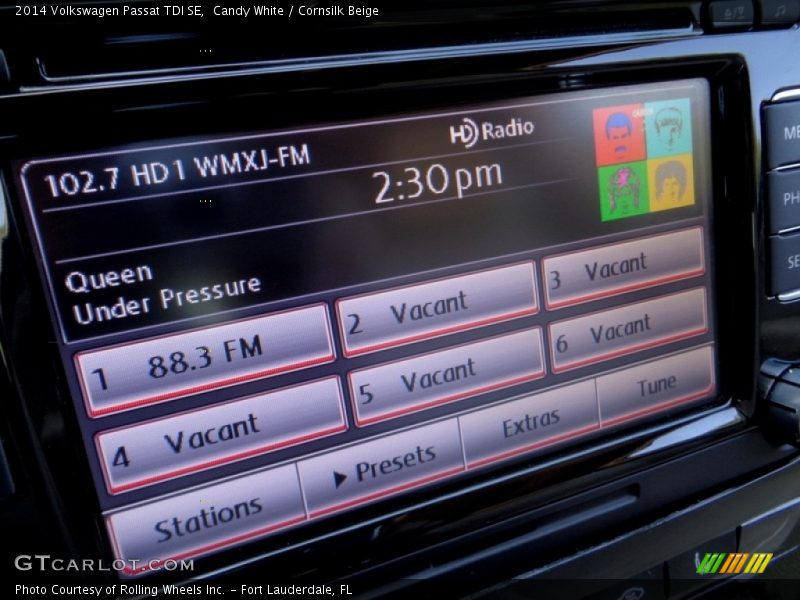 Candy White / Cornsilk Beige 2014 Volkswagen Passat TDI SE