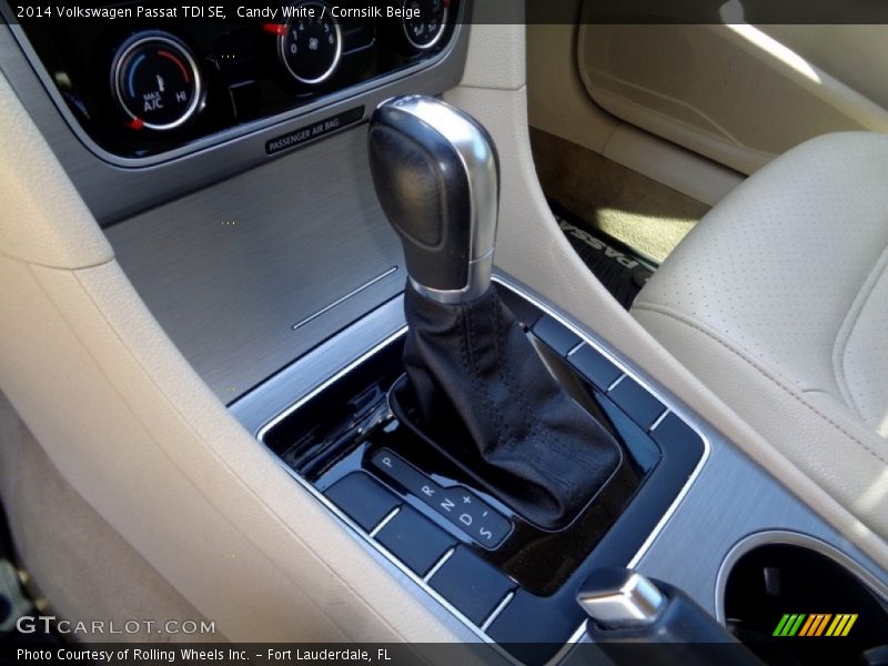 Candy White / Cornsilk Beige 2014 Volkswagen Passat TDI SE