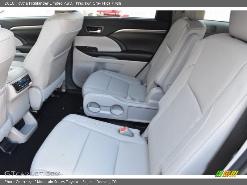 Predawn Gray Mica / Ash 2018 Toyota Highlander Limited AWD