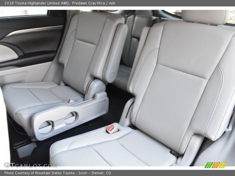 Predawn Gray Mica / Ash 2018 Toyota Highlander Limited AWD